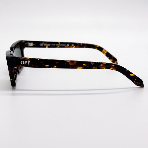NEW OFF-WHITE OERI13A WARREN 6055 SUNGLASSES UNISEX SQUARE HAVANA - Picture 5 of 8